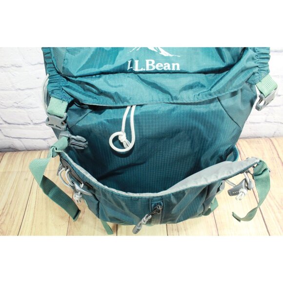 LL Bean Ridge Runner Pack 30L Hiking Outdoor Backpack Dark Teal - Picture 9 of 16